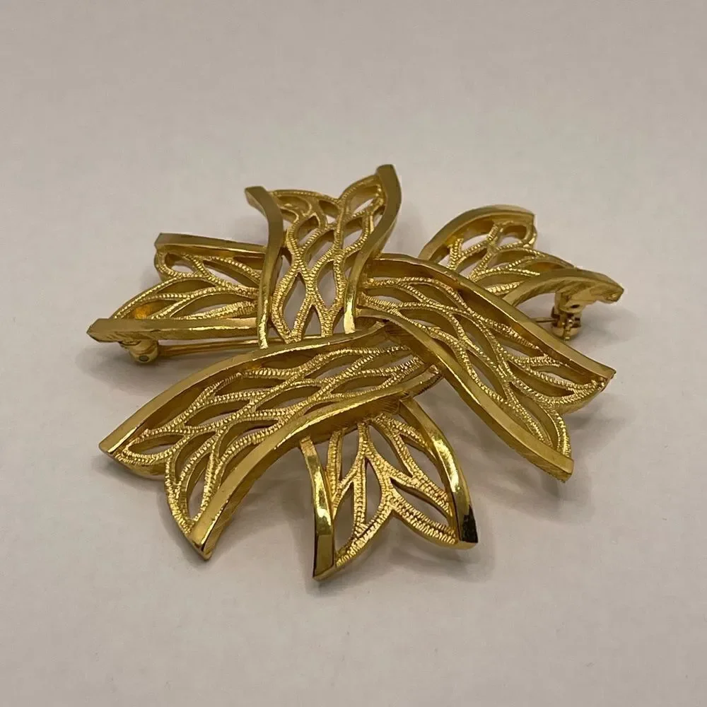 Vintage crown trifari brooch